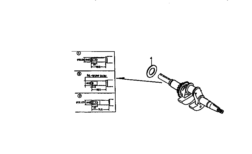 Craftsman 580762011 crankshaft diagram