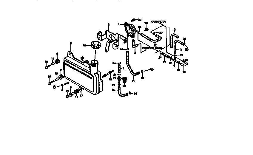 Craftsman 580762011 fuel tank diagram