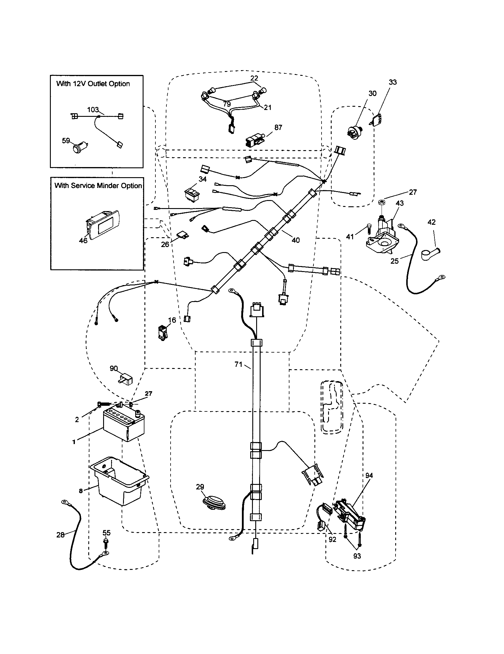 Husqvarna 917289600 electrical diagram