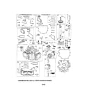 Poulan 96042010800 cylinder/crankshaft/manifold-intake diagram
