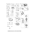 Poulan 96042010800 carburetor/motor-starter diagram