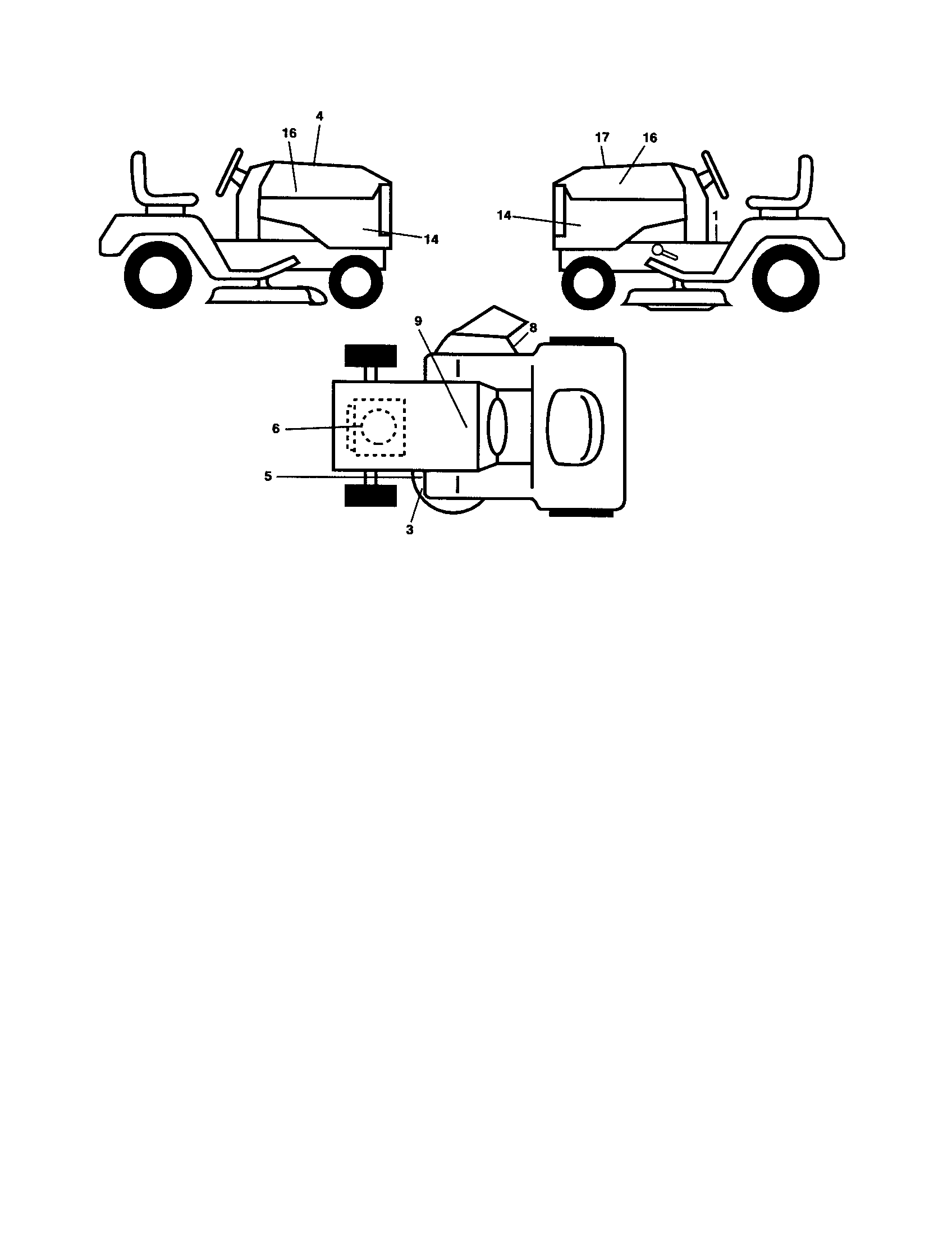 Husqvarna 917289640 decals diagram