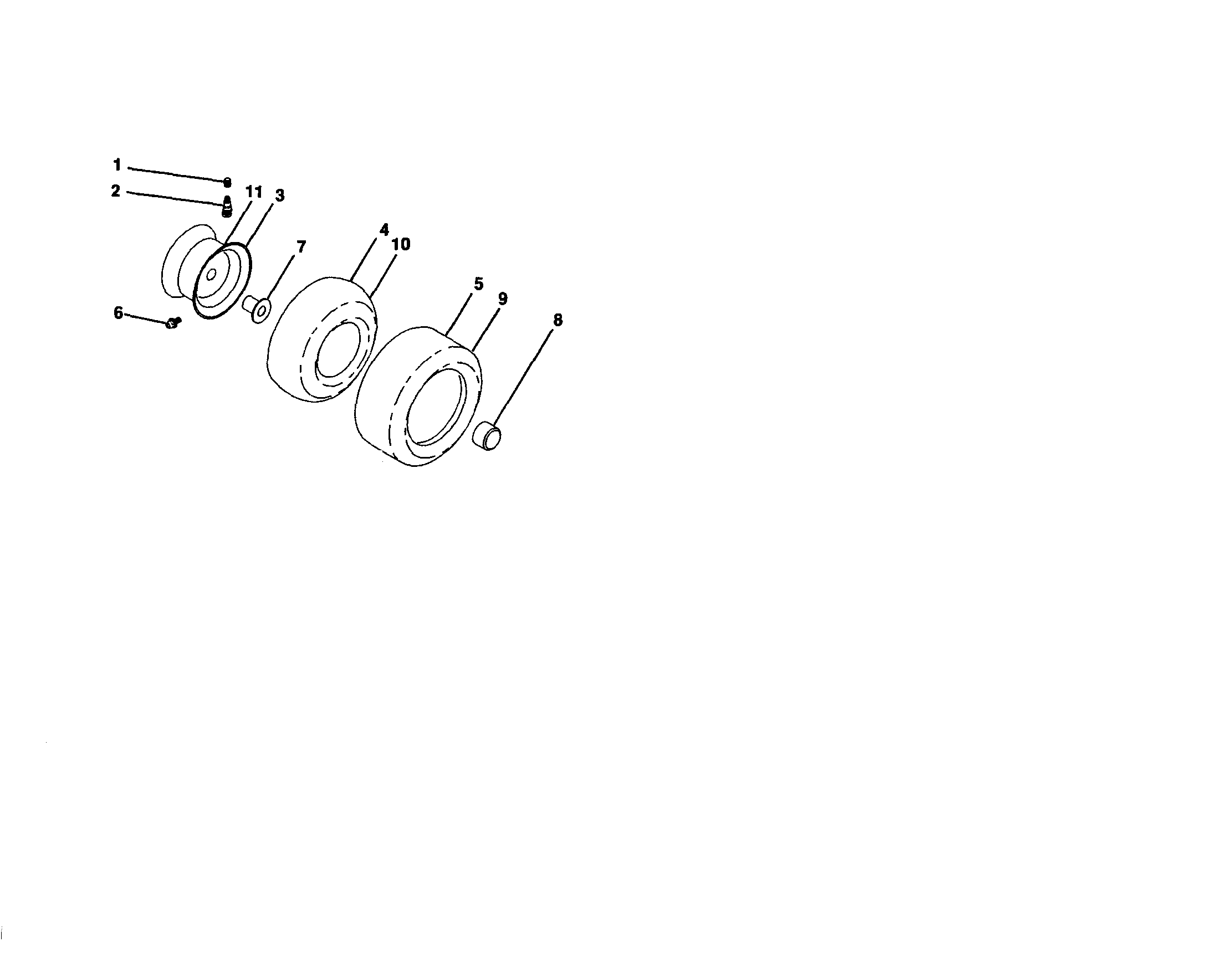 Husqvarna 917289610 wheels and tires diagram