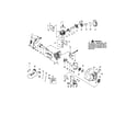 Craftsman 358791032 cylinder/crankshaft/crankcase diagram