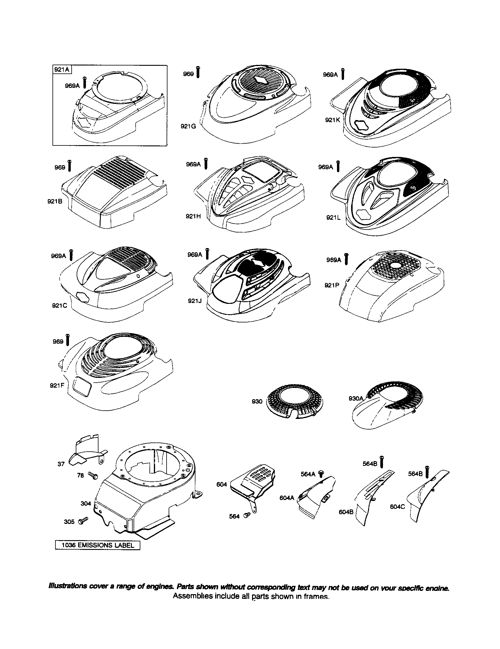 Craftsman 917378921 blower housing diagram