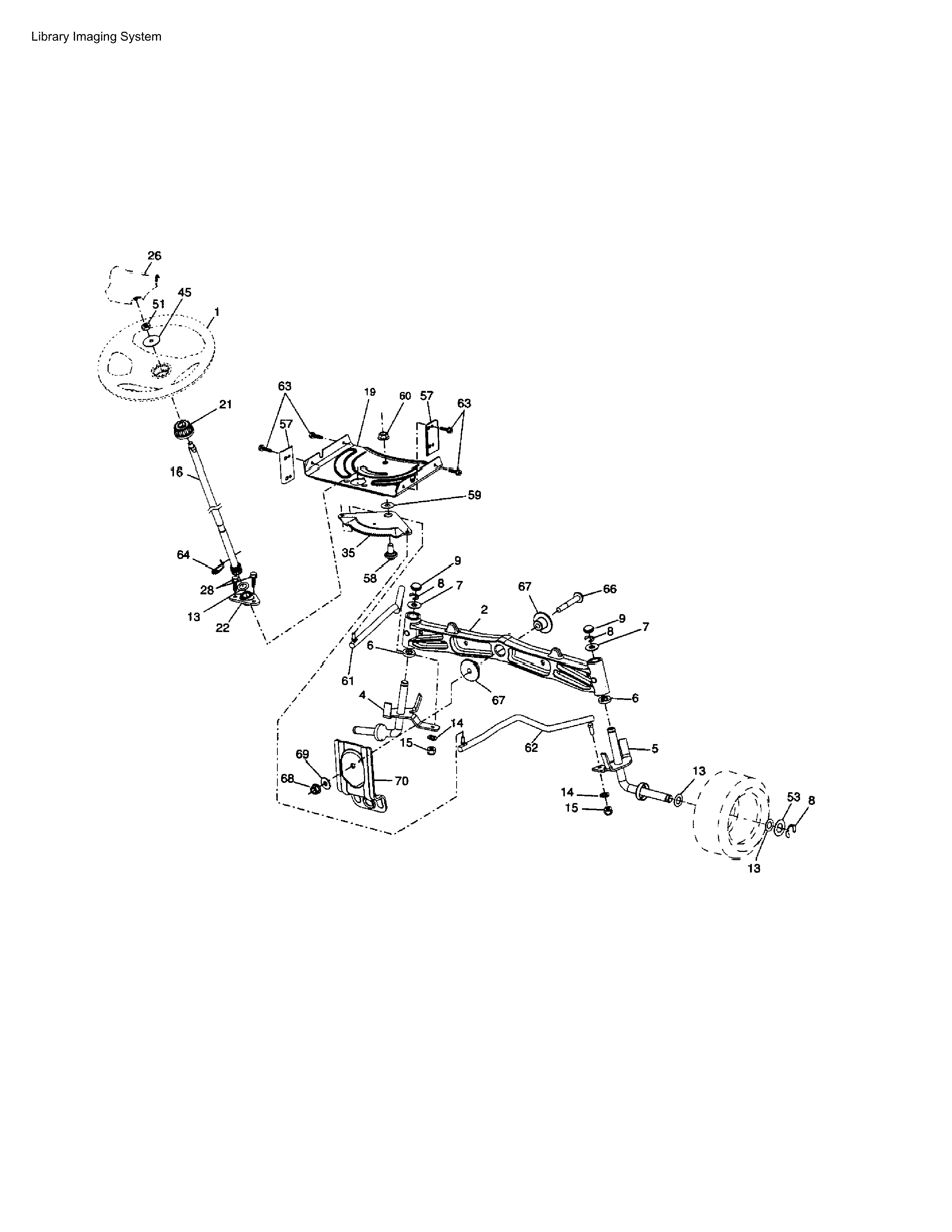 Husqvarna 917289630 steering diagram