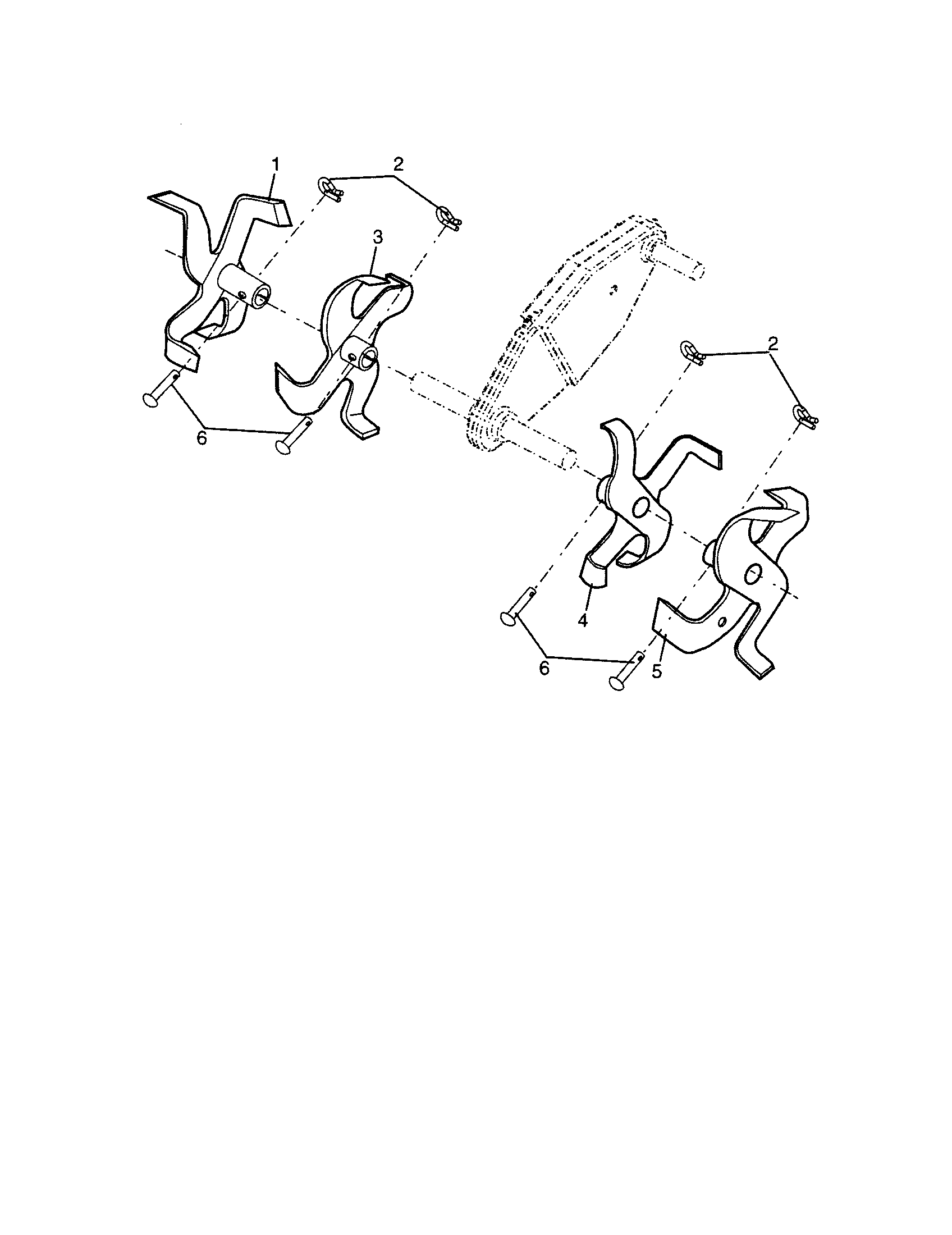 Craftsman 917299013 tine diagram