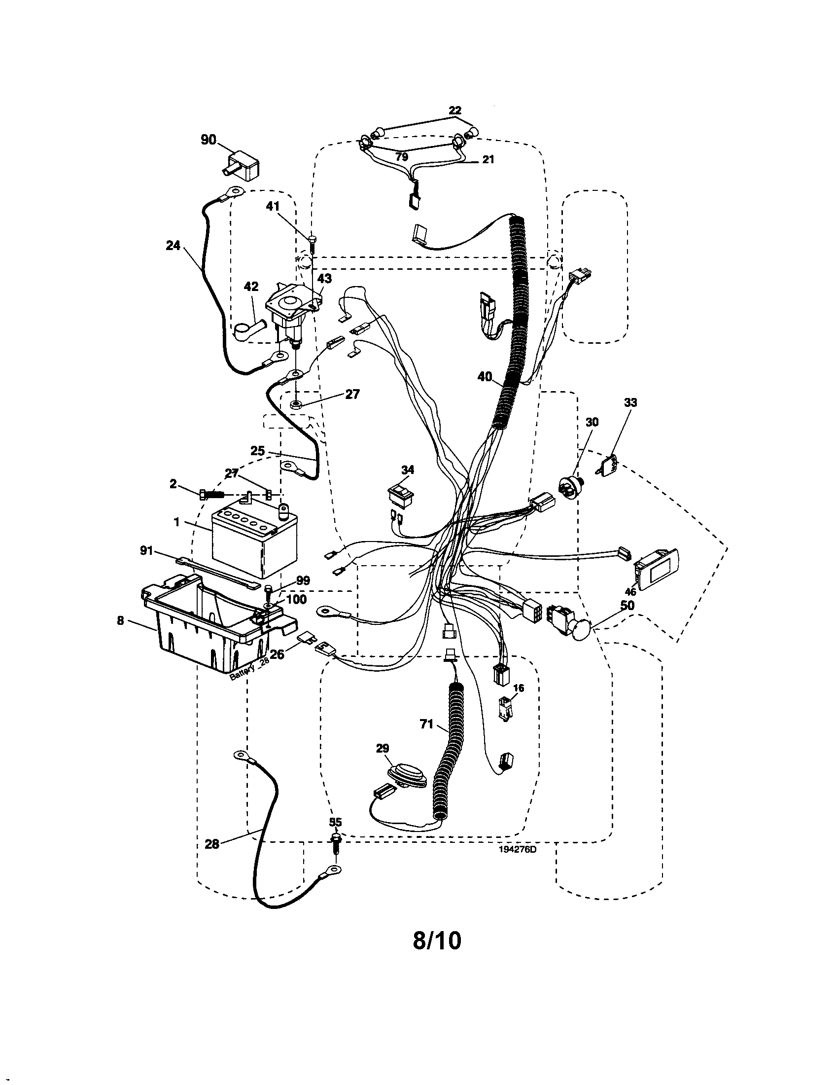 Craftsman 917276845 electrical diagram