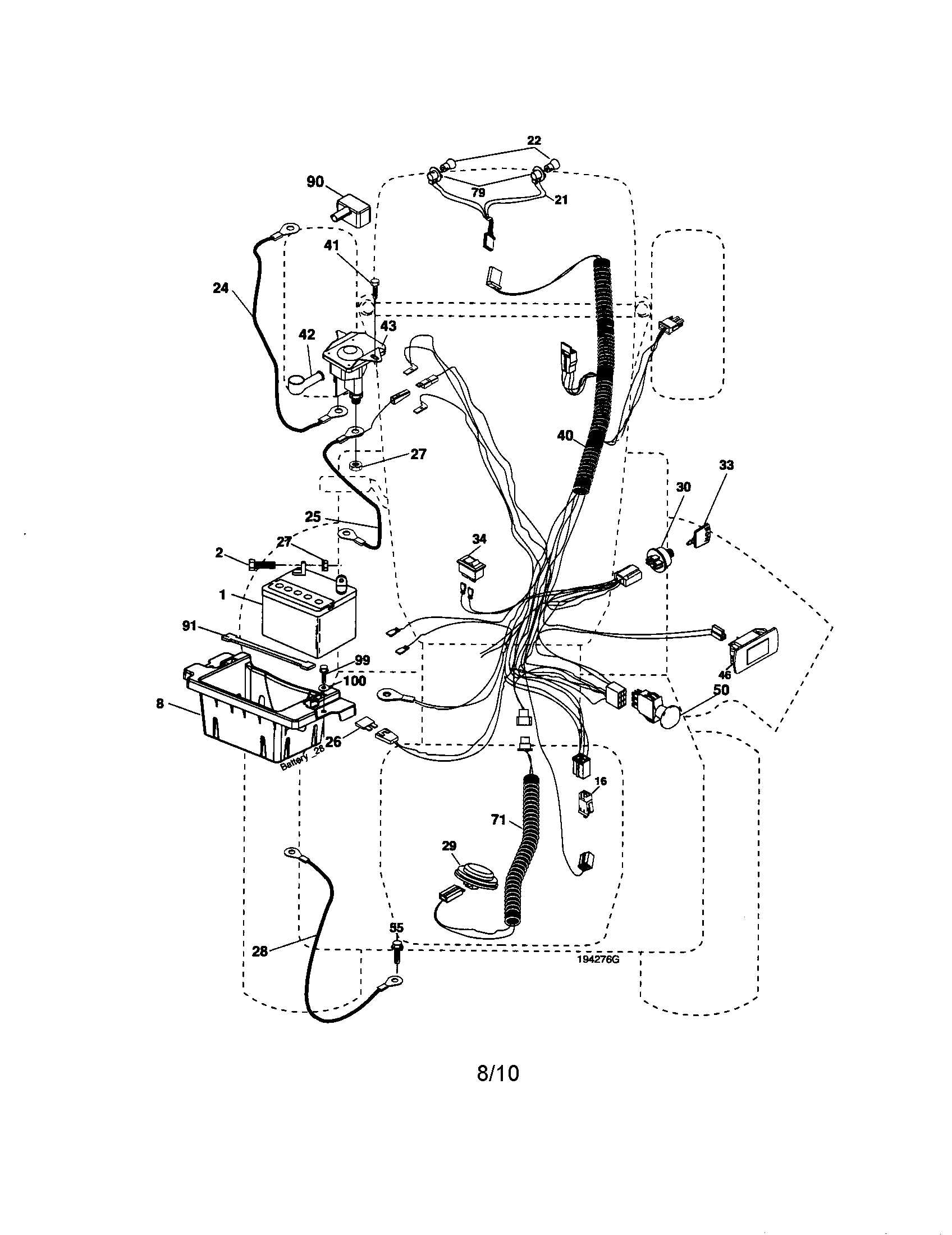 Craftsman 917276864 electrical diagram