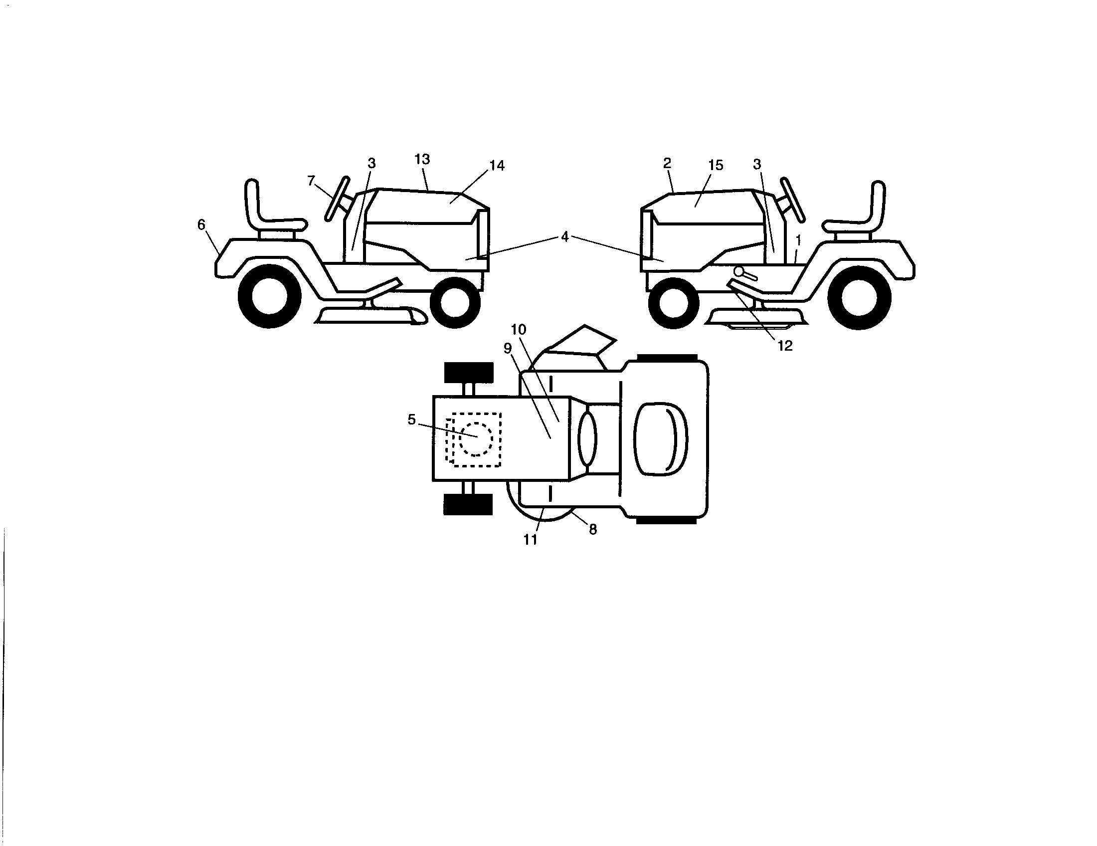 Craftsman 917276864 decals diagram