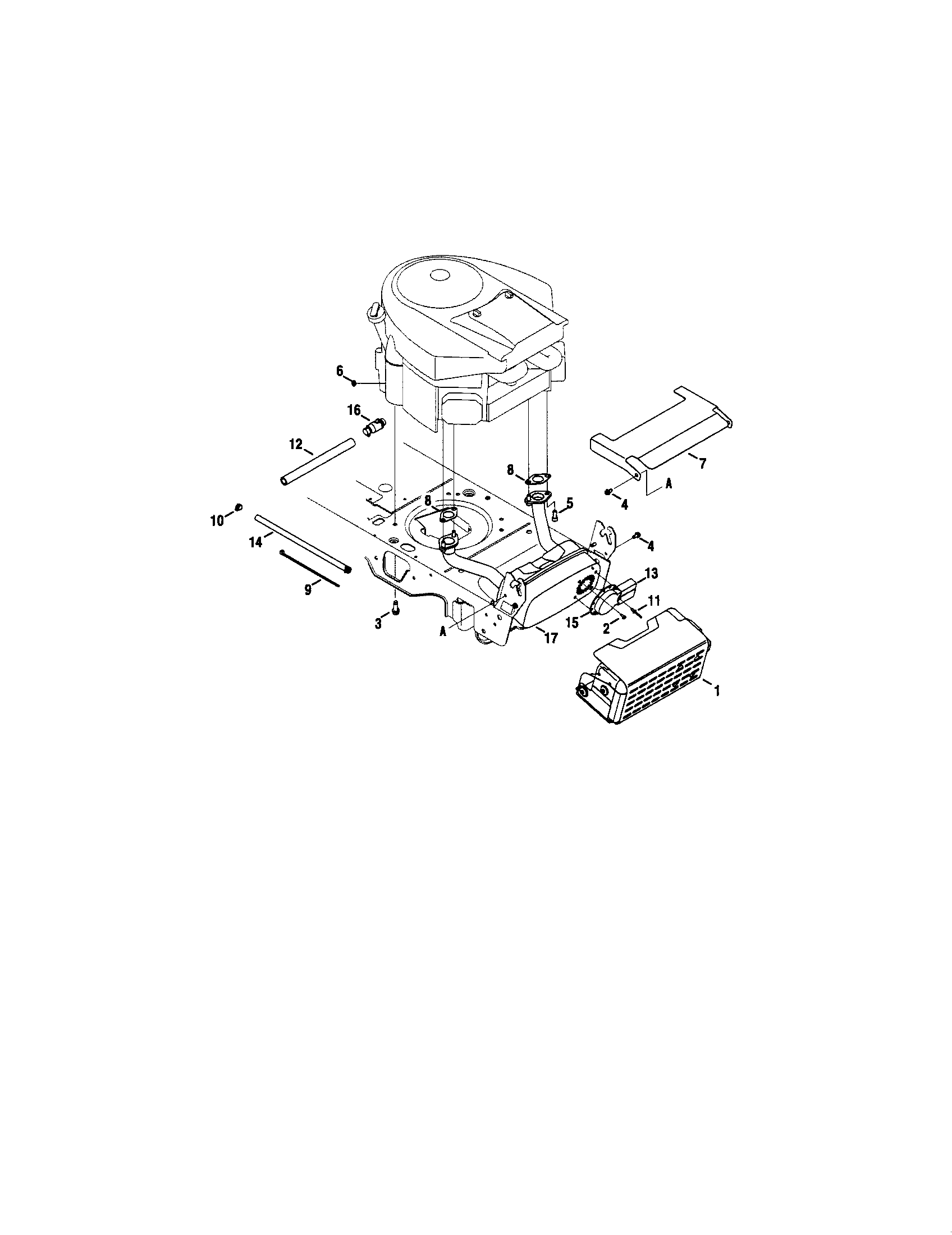 Craftsman 247289810 44p777-0790-b1 engine diagram
