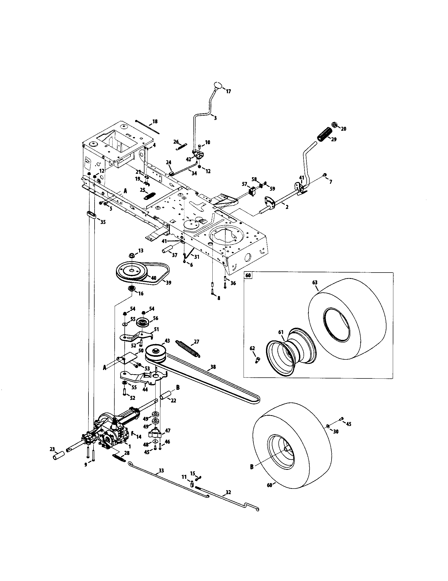 Kmart 01637724-4 transmission diagram
