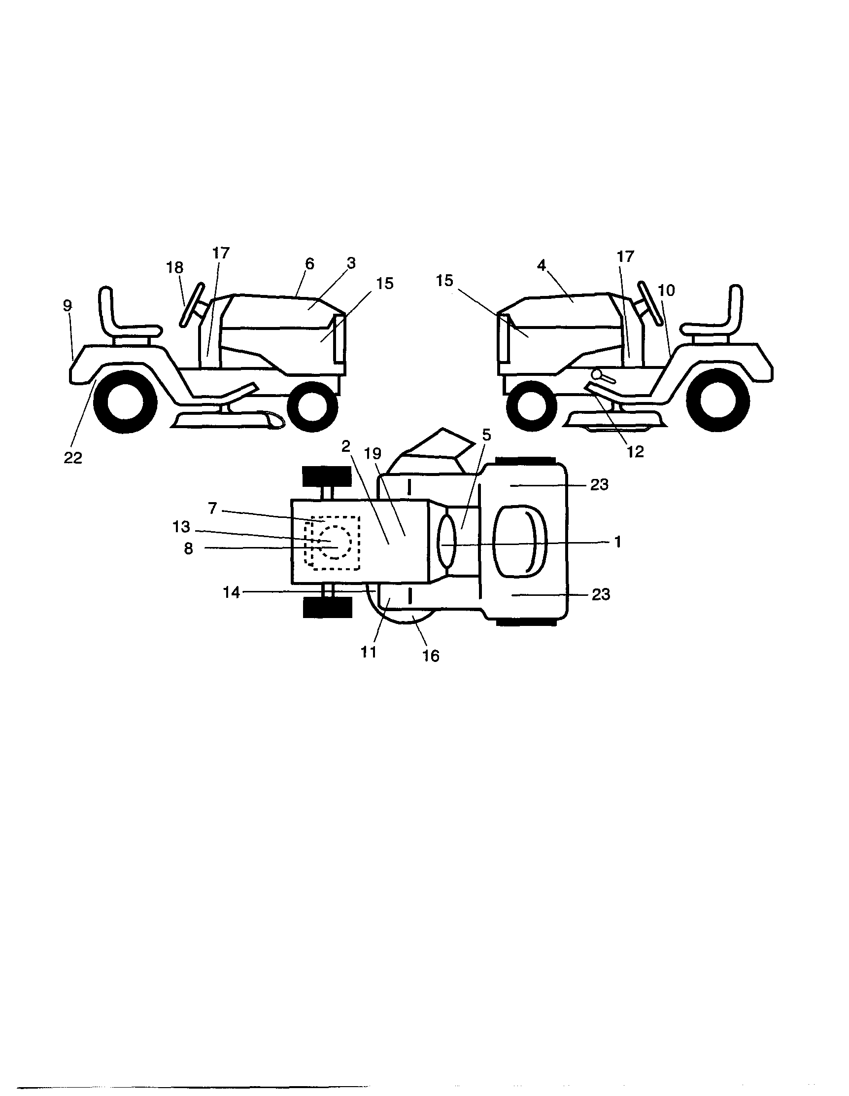 Craftsman 917275021 decals diagram