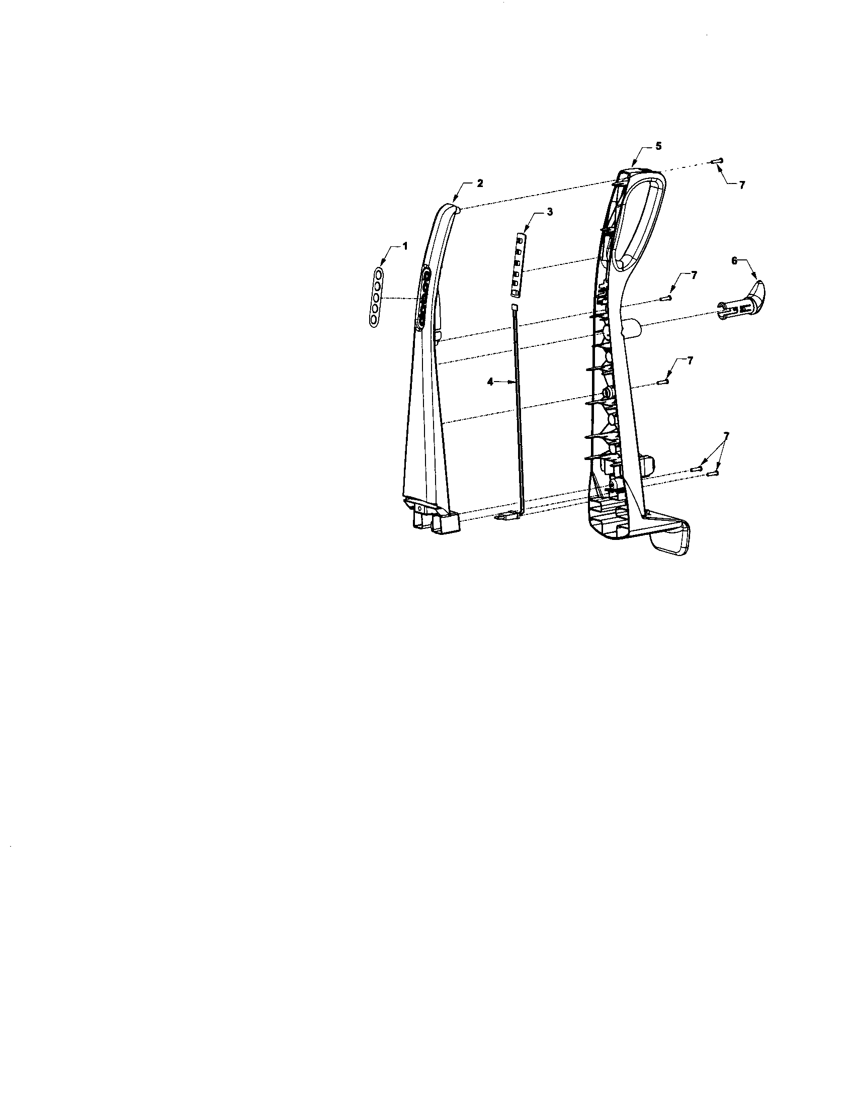 Kenmore 11635922502 handle diagram