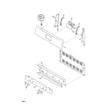 Frigidaire FGF337GBG backguard diagram