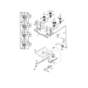 Frigidaire FGF337GBG burner diagram