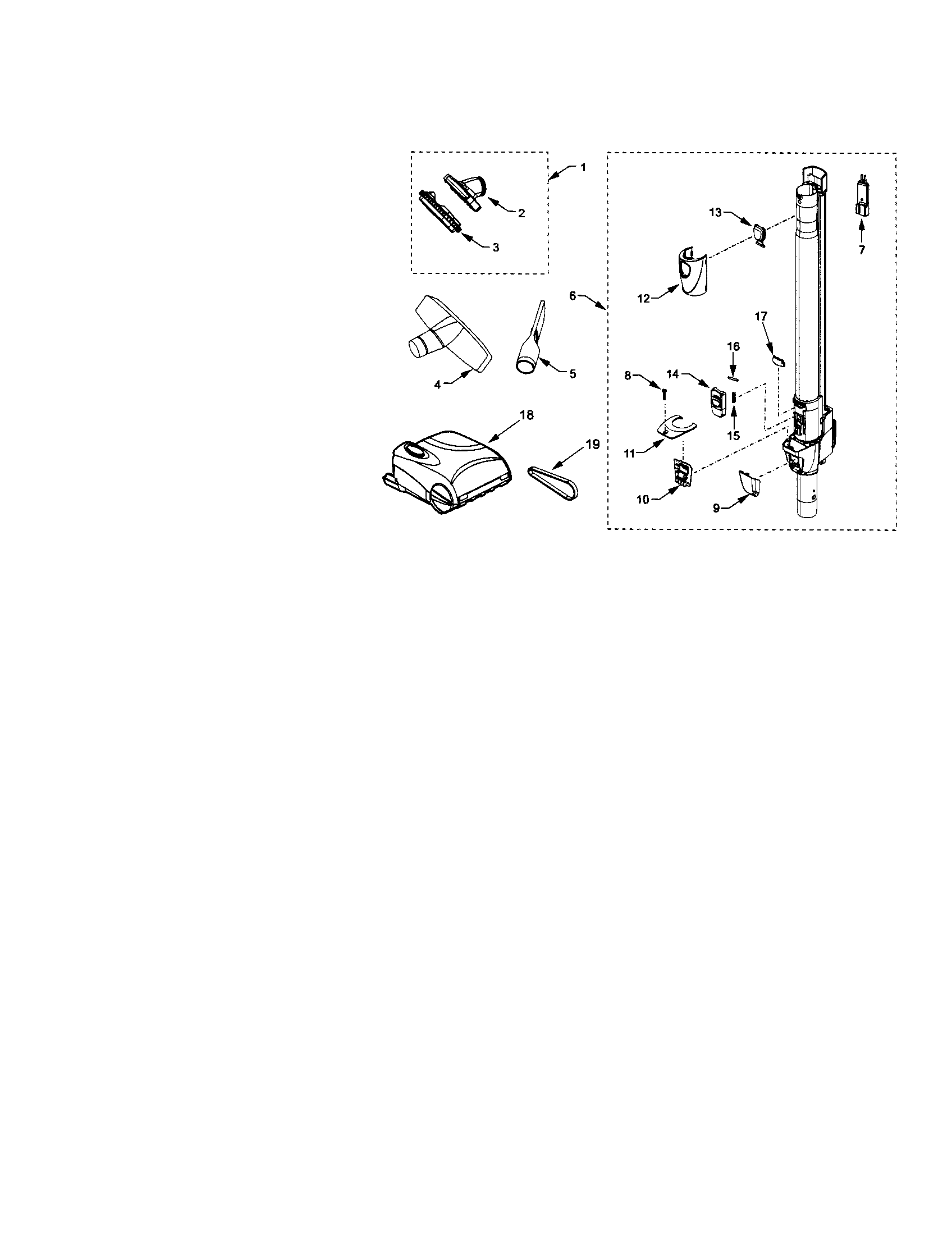 Kenmore 11627814705 attachments diagram