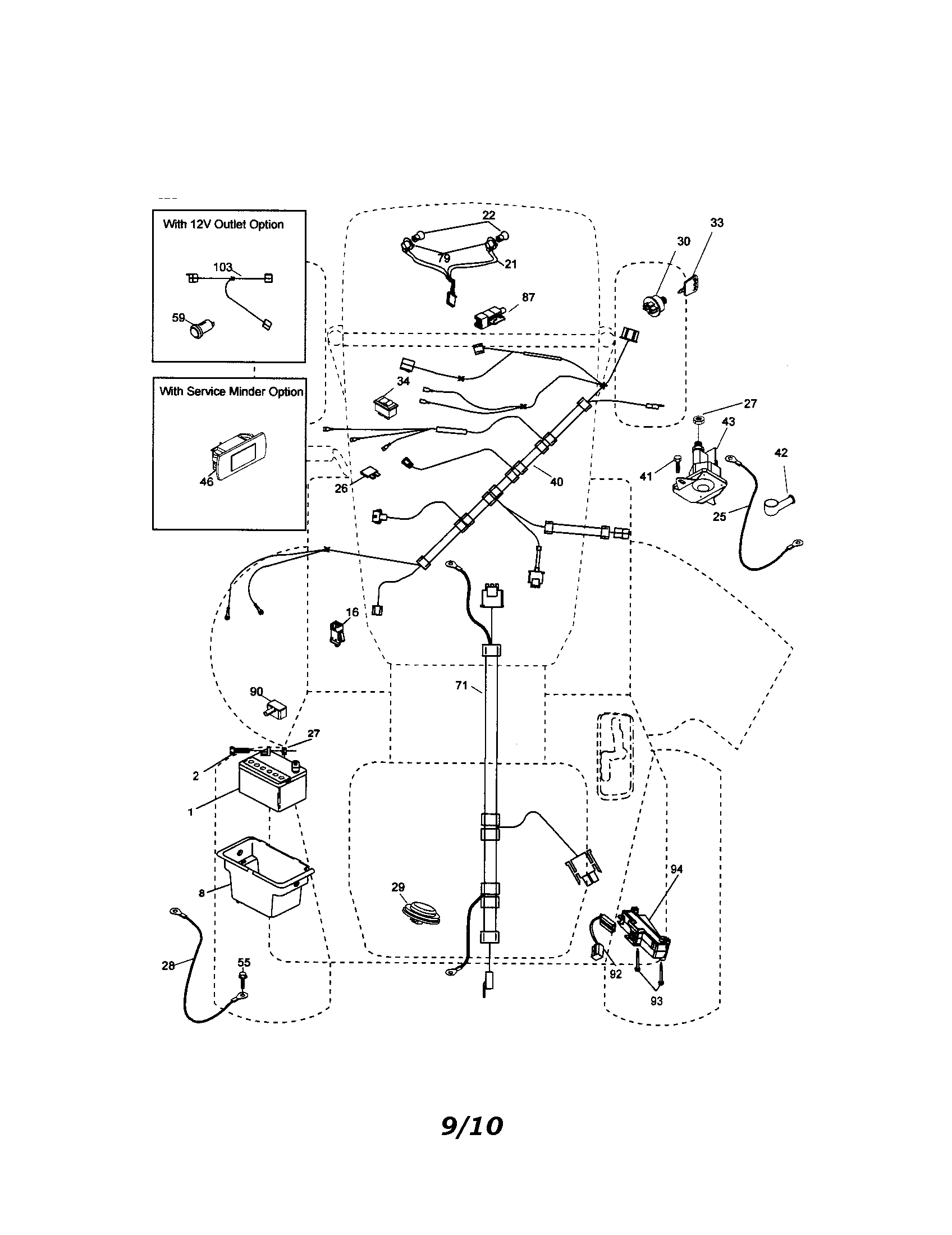 Craftsman 917254770 electrical diagram