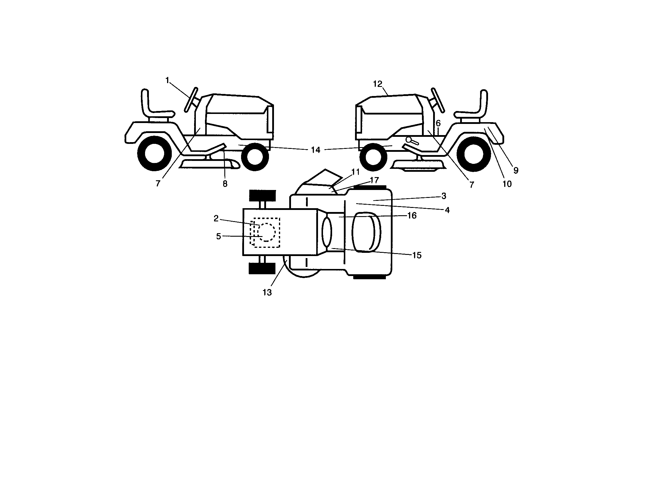 Craftsman 917254770 decals diagram
