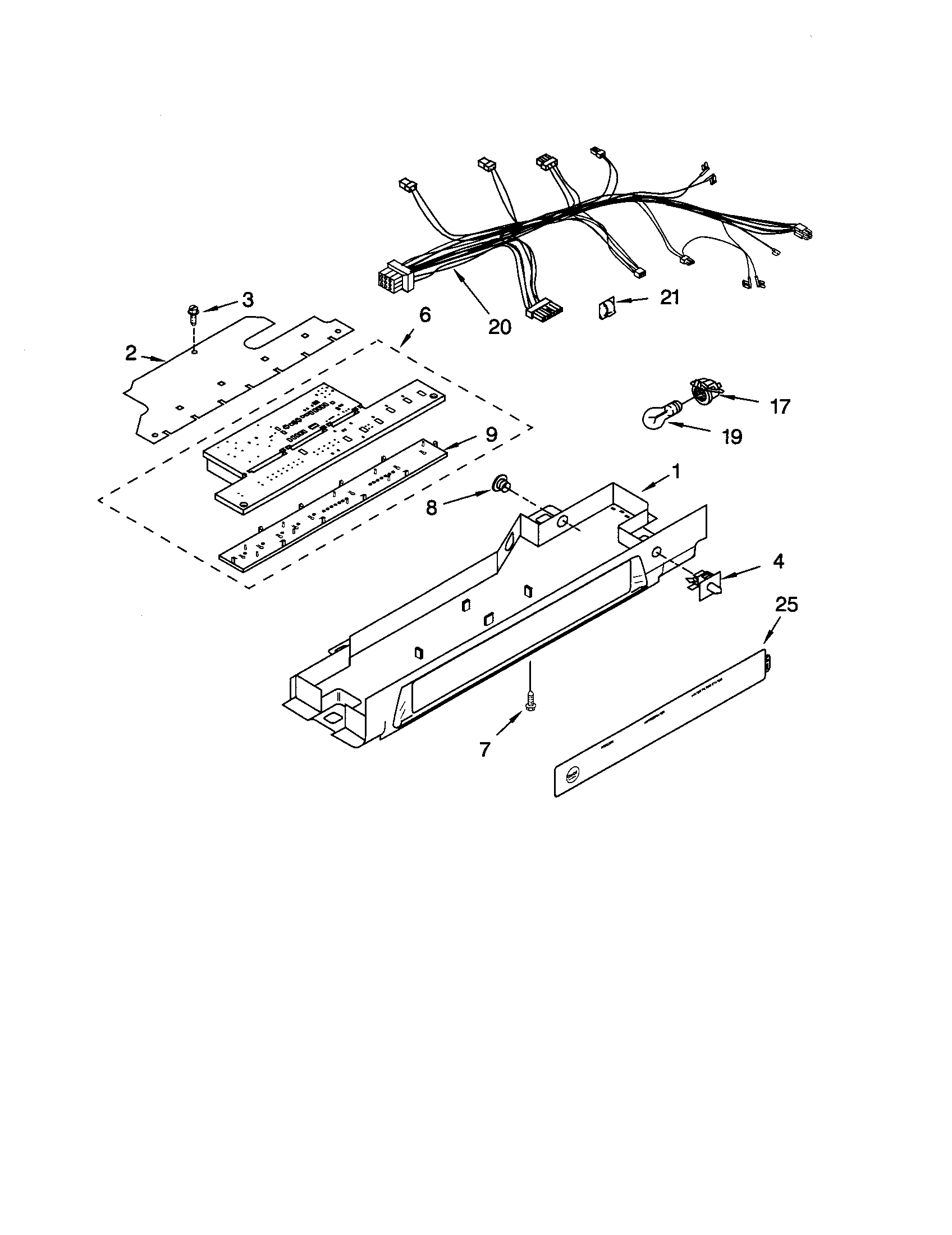 Kenmore 10653269202 control diagram