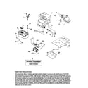 Poulan PXT16542 (96016001900) engine diagram