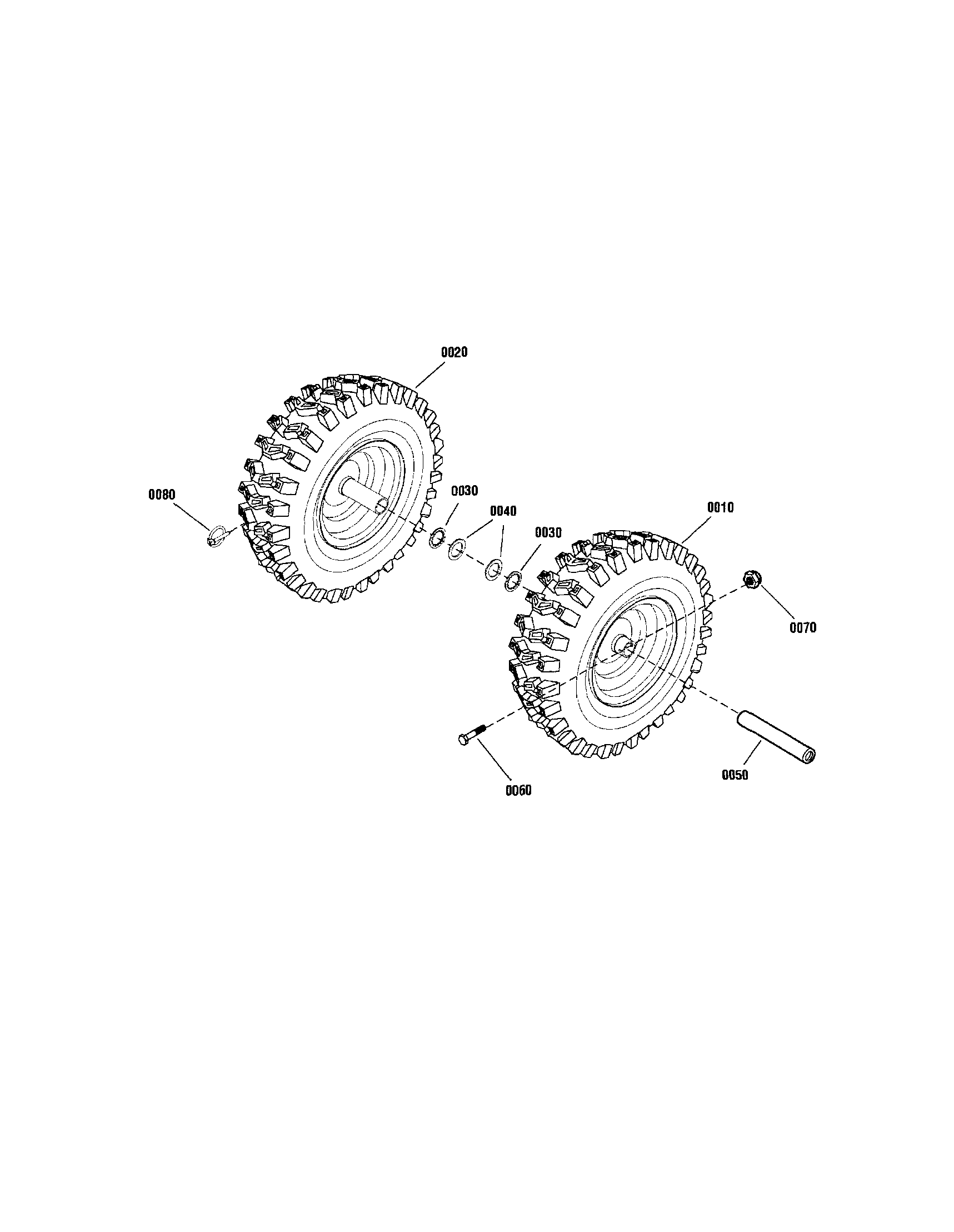 Snapper 1301695964 wheel diagram