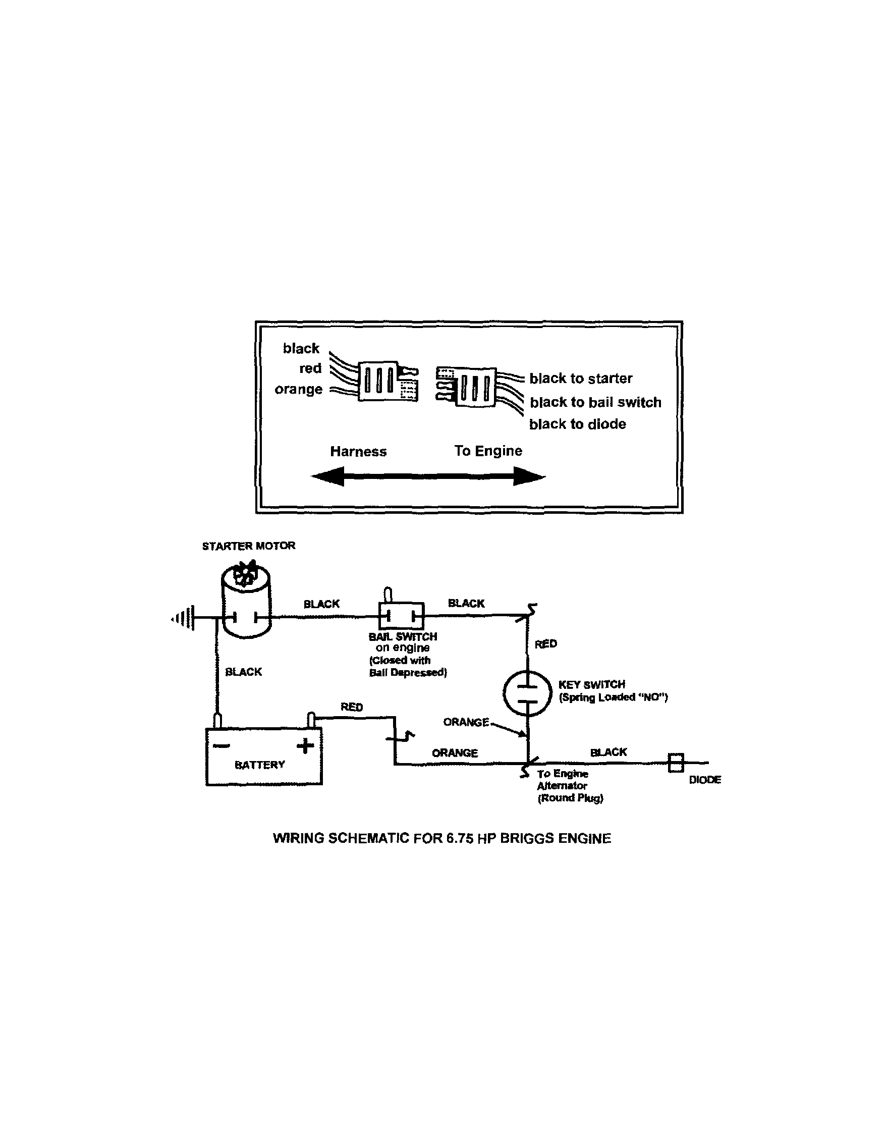 Snapper 7800587 wiring schematic diagram