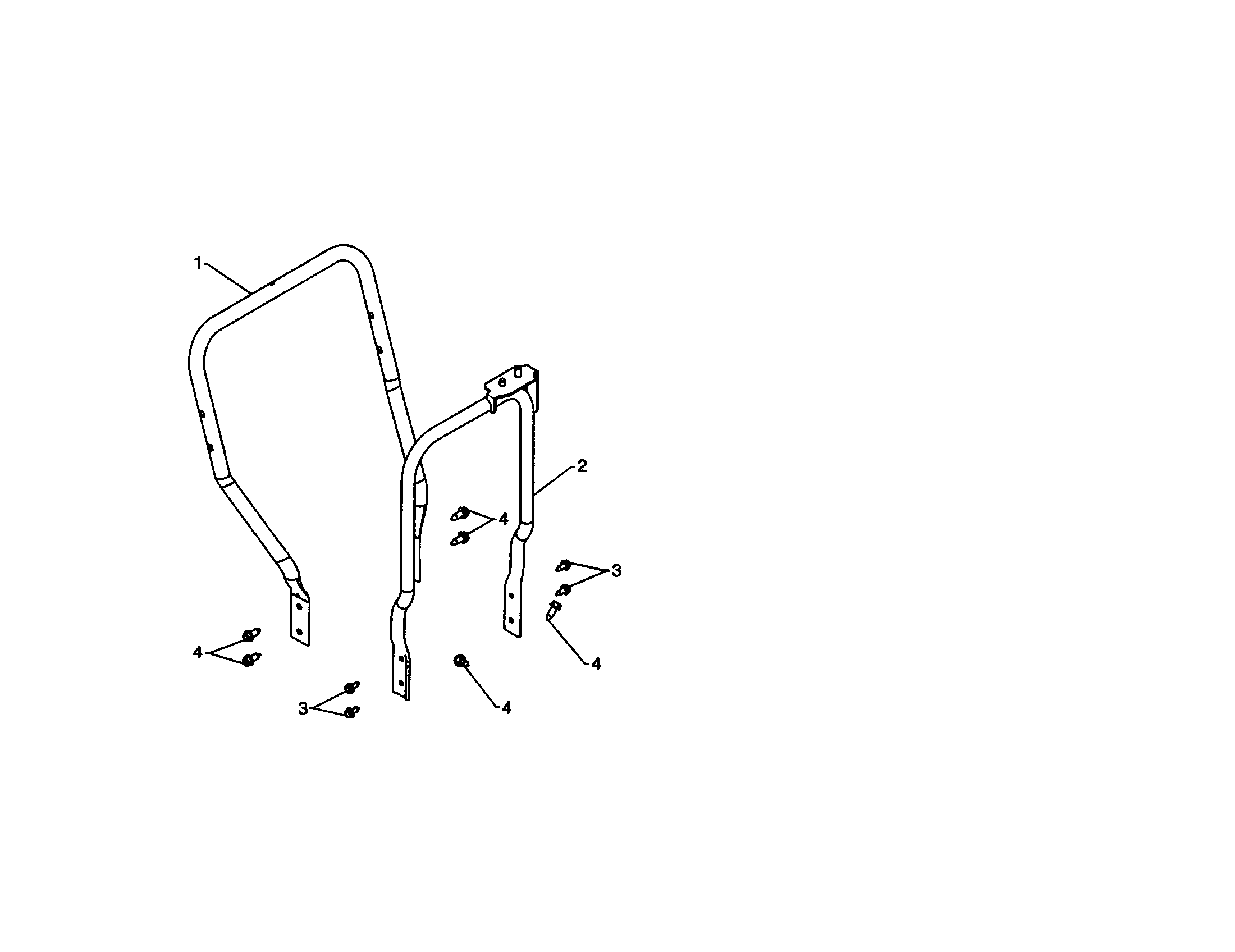 Craftsman 917253572 lower handles diagram