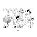 Weed Eater 96132005400 rotary mower diagram