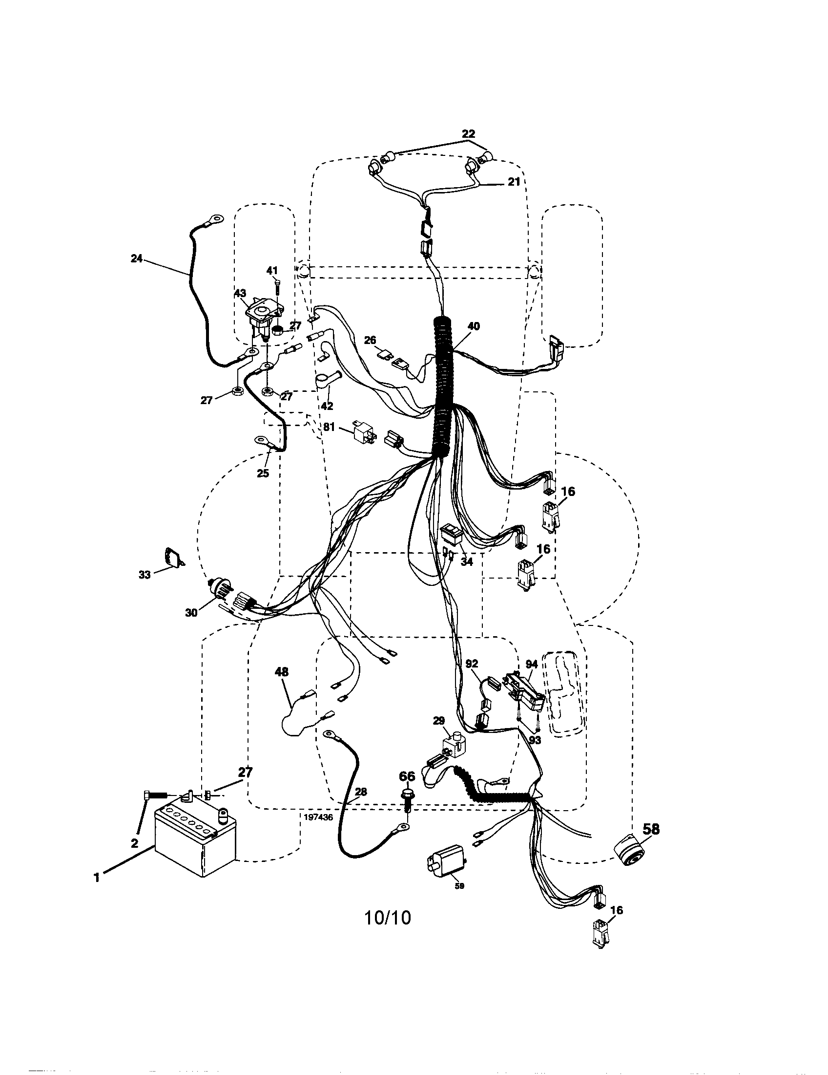 Craftsman 917274421 electrical diagram