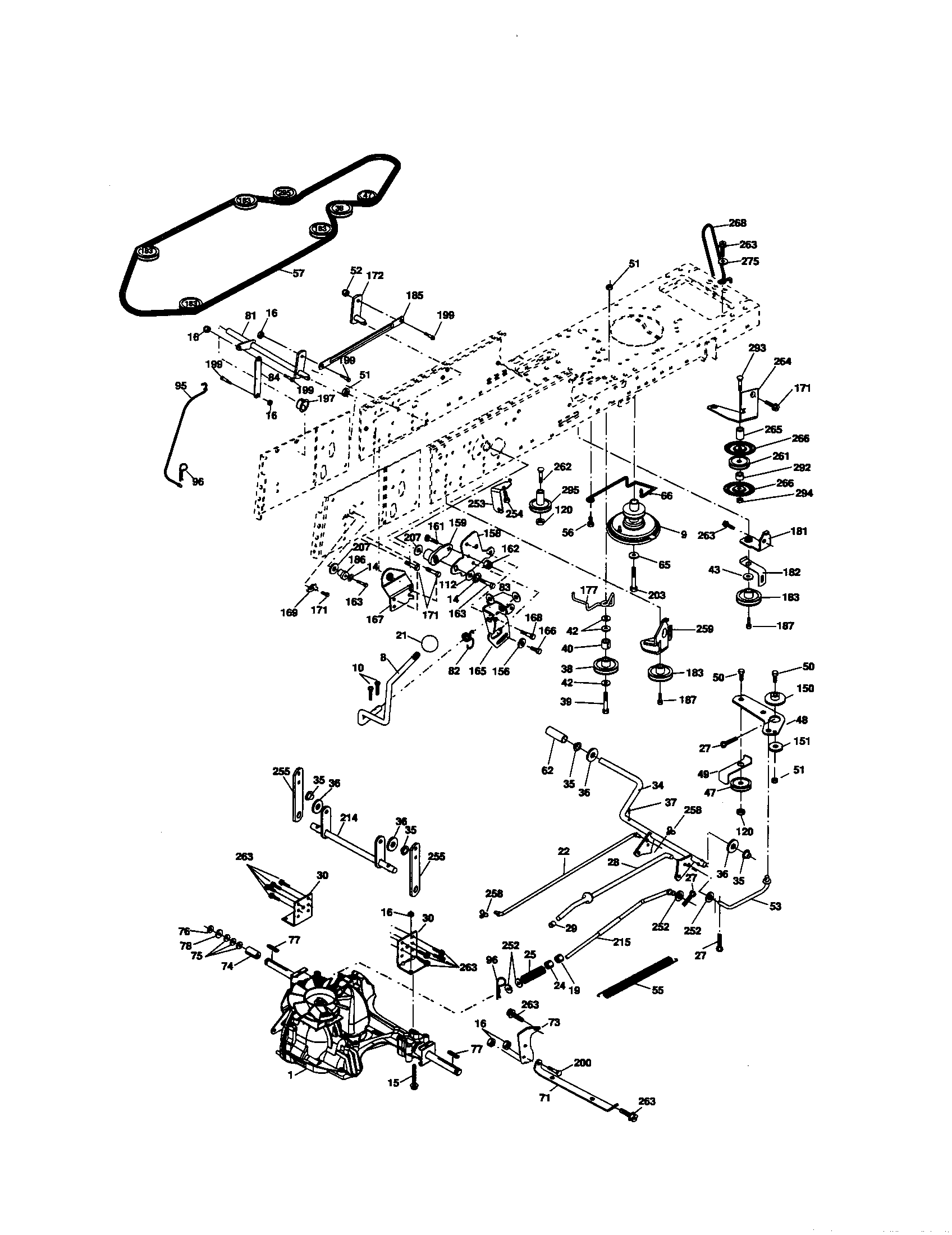 Craftsman 917274421 drive diagram