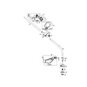 MTD 41AD322C799 handle/shield/shaft diagram