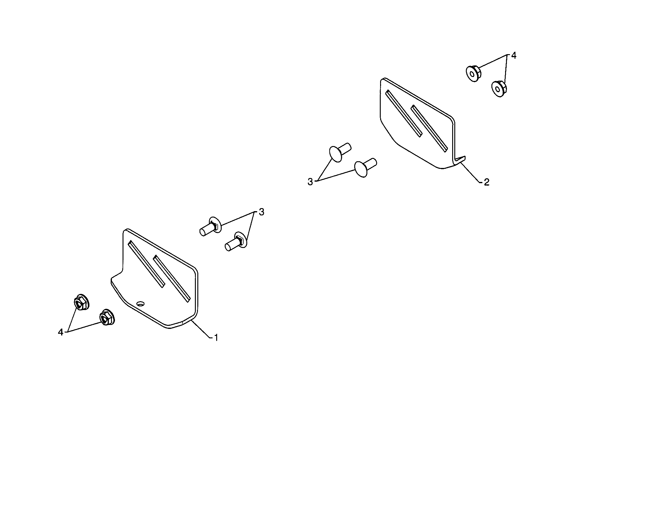 Craftsman 917253581 skid plates diagram