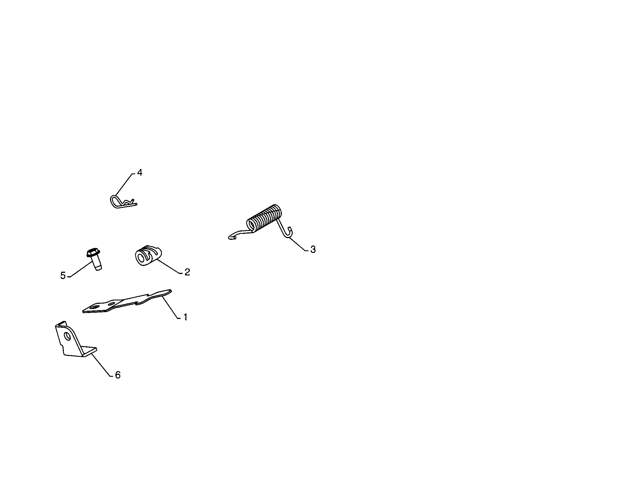 Craftsman 917253581 interlock spring & cam diagram