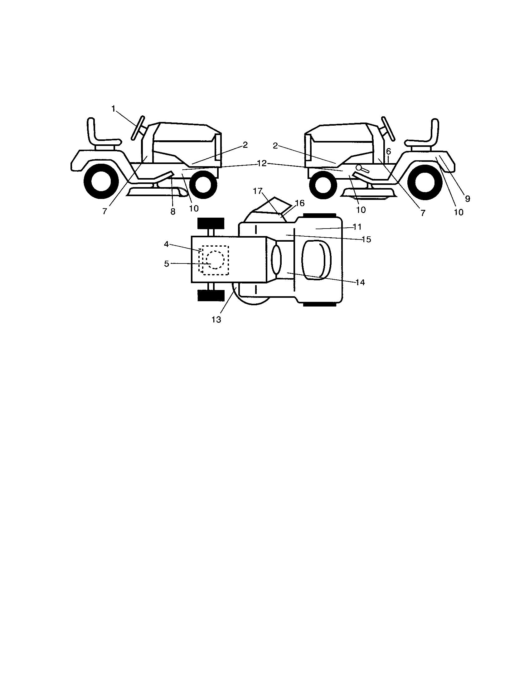Craftsman 917254031 decals diagram