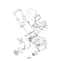 MTD 11A-B25E099 lawn mower diagram