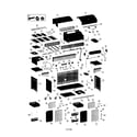 Char-Broil 464224211 gas grill diagram