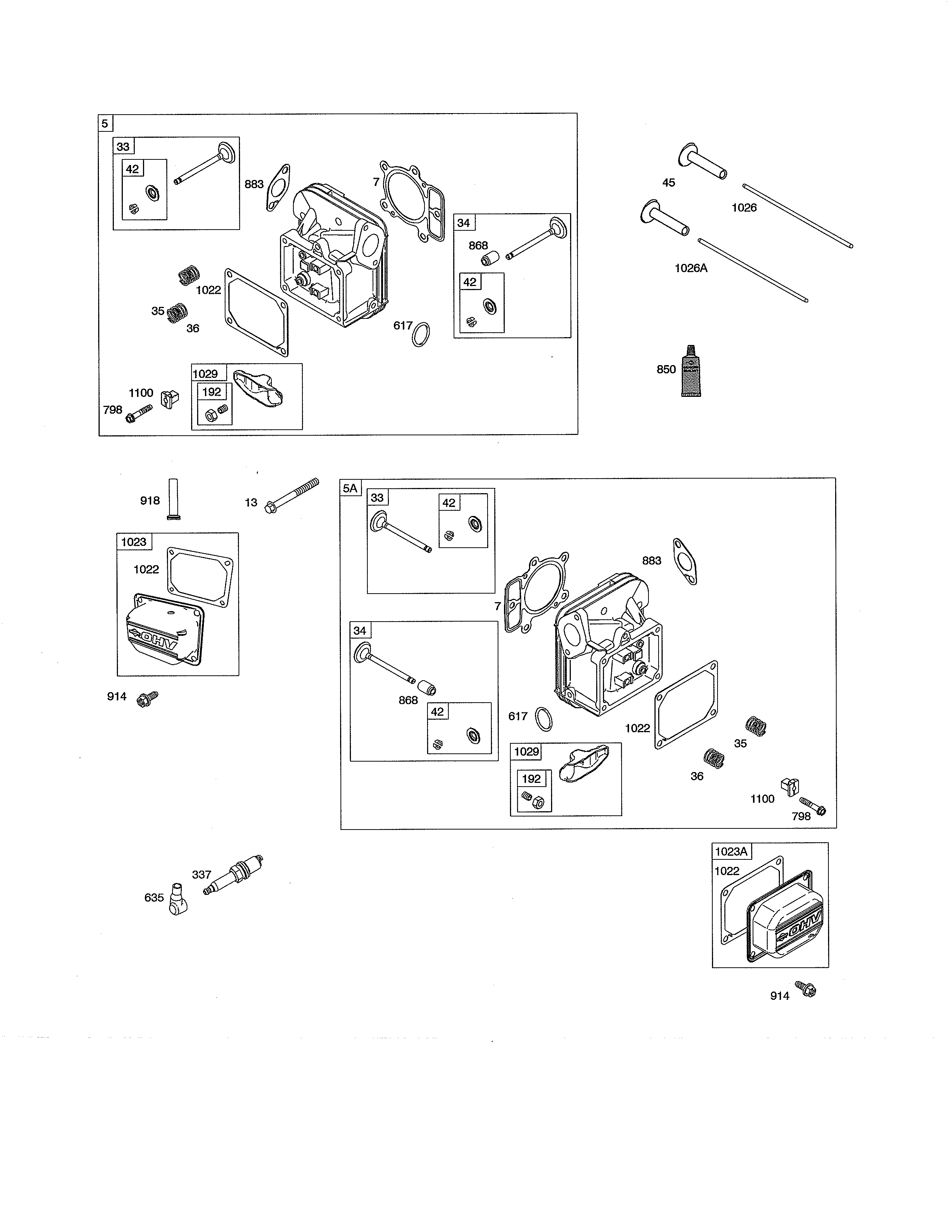 Craftsman 917288572 head-cylinder diagram