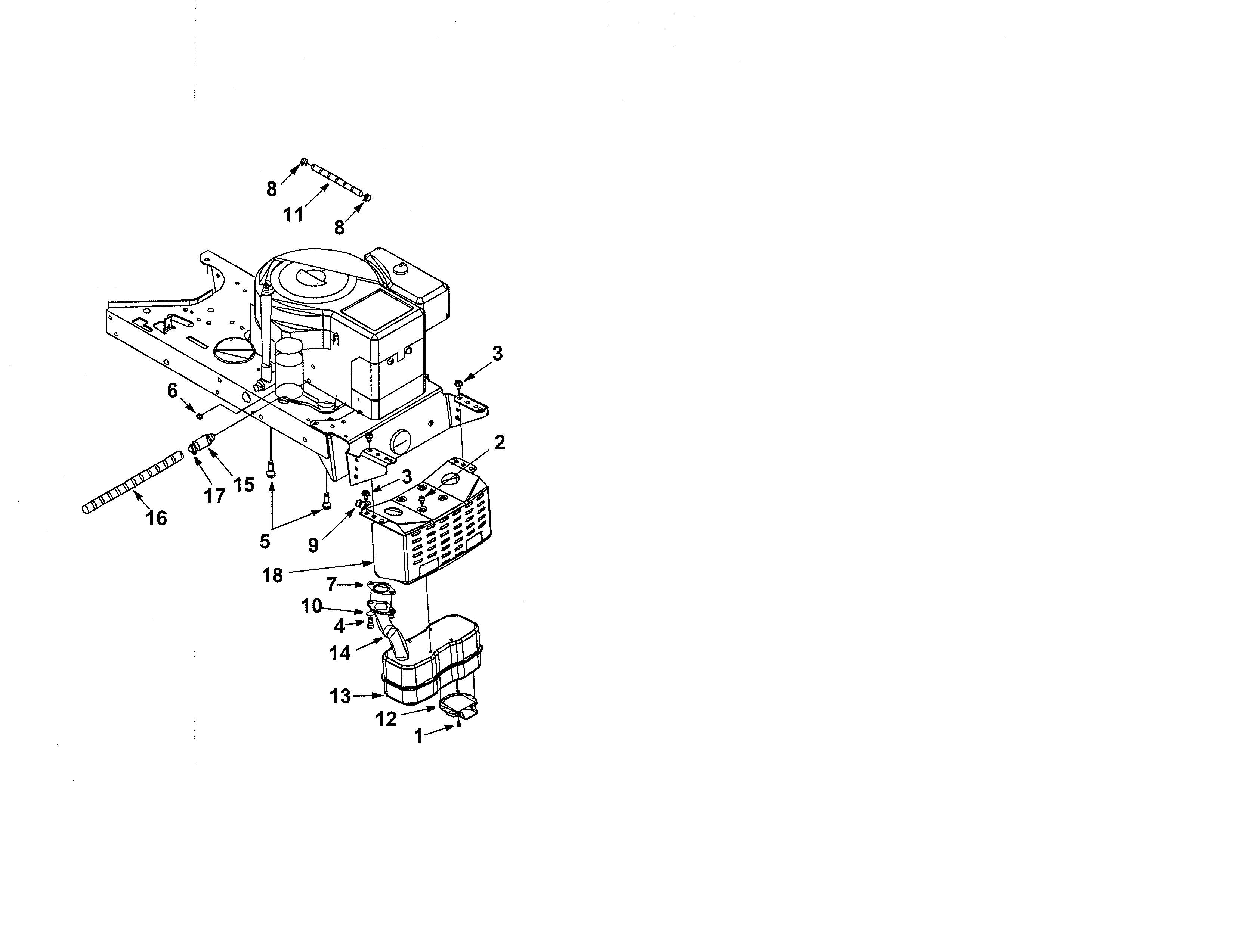 MTD 13A6673G118 tecumseh diagram