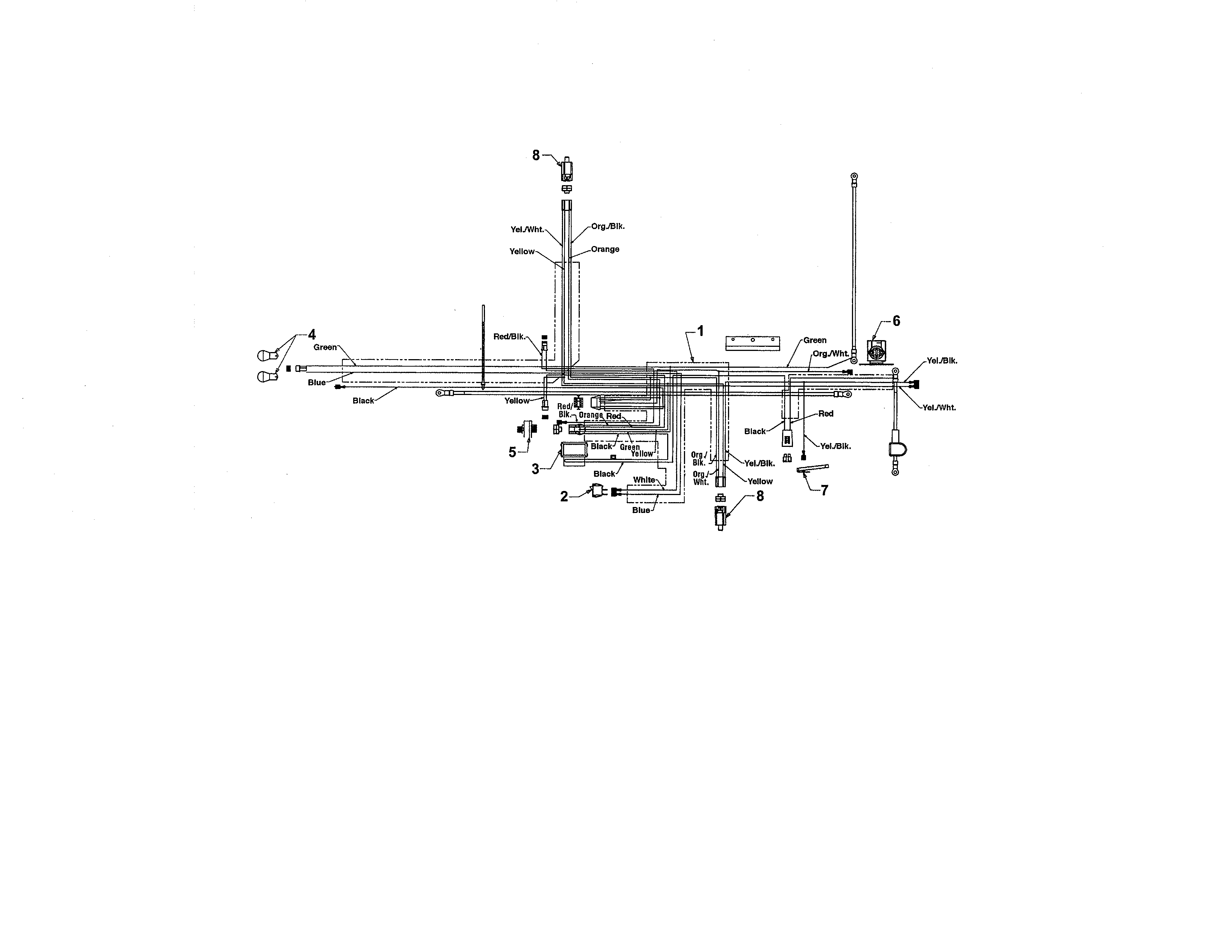 MTD 13A6673G118 over head valve diagram
