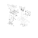 Poulan PXT175G42 (96016002400) seat diagram