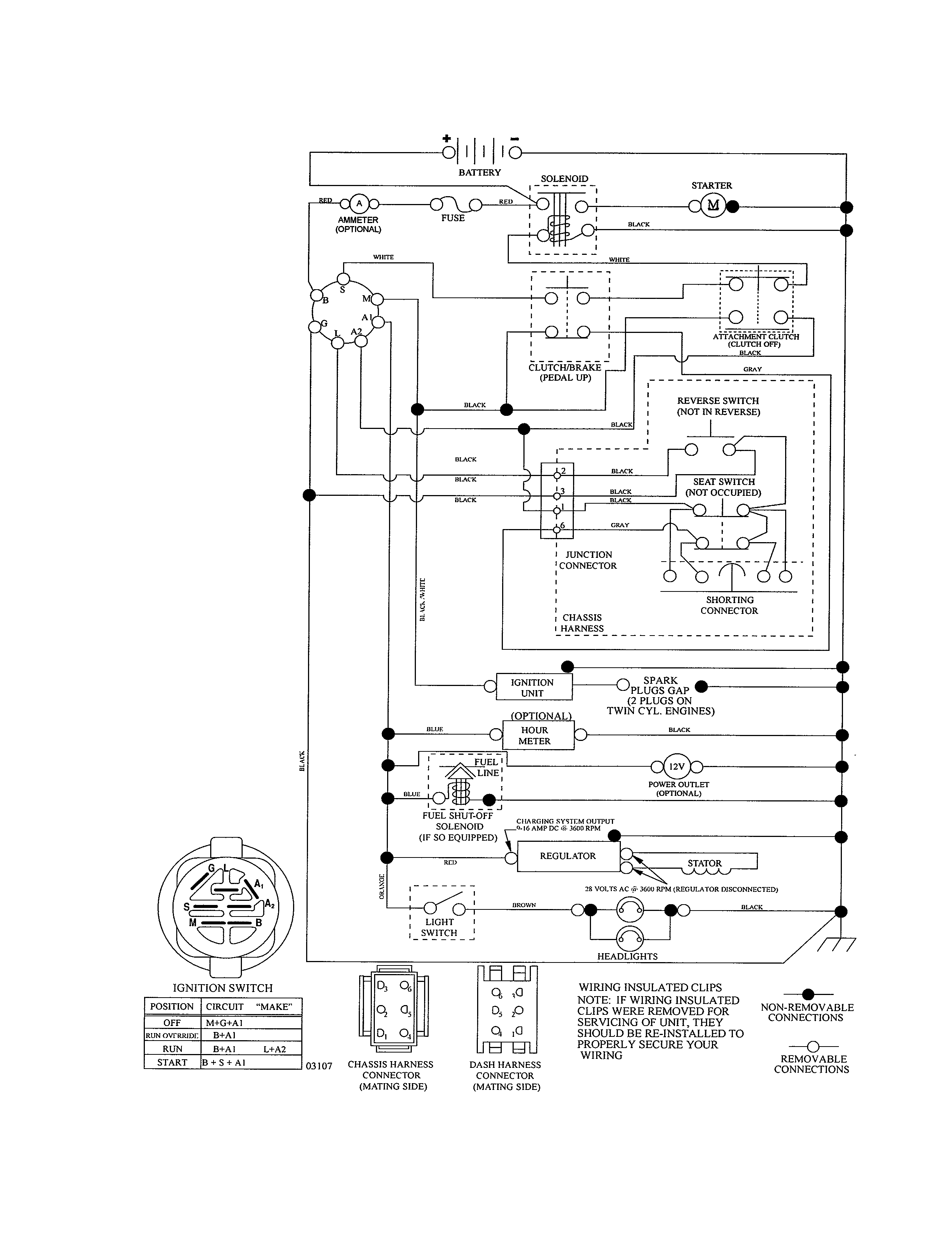 Ariens 936039 schematic diagram diagram