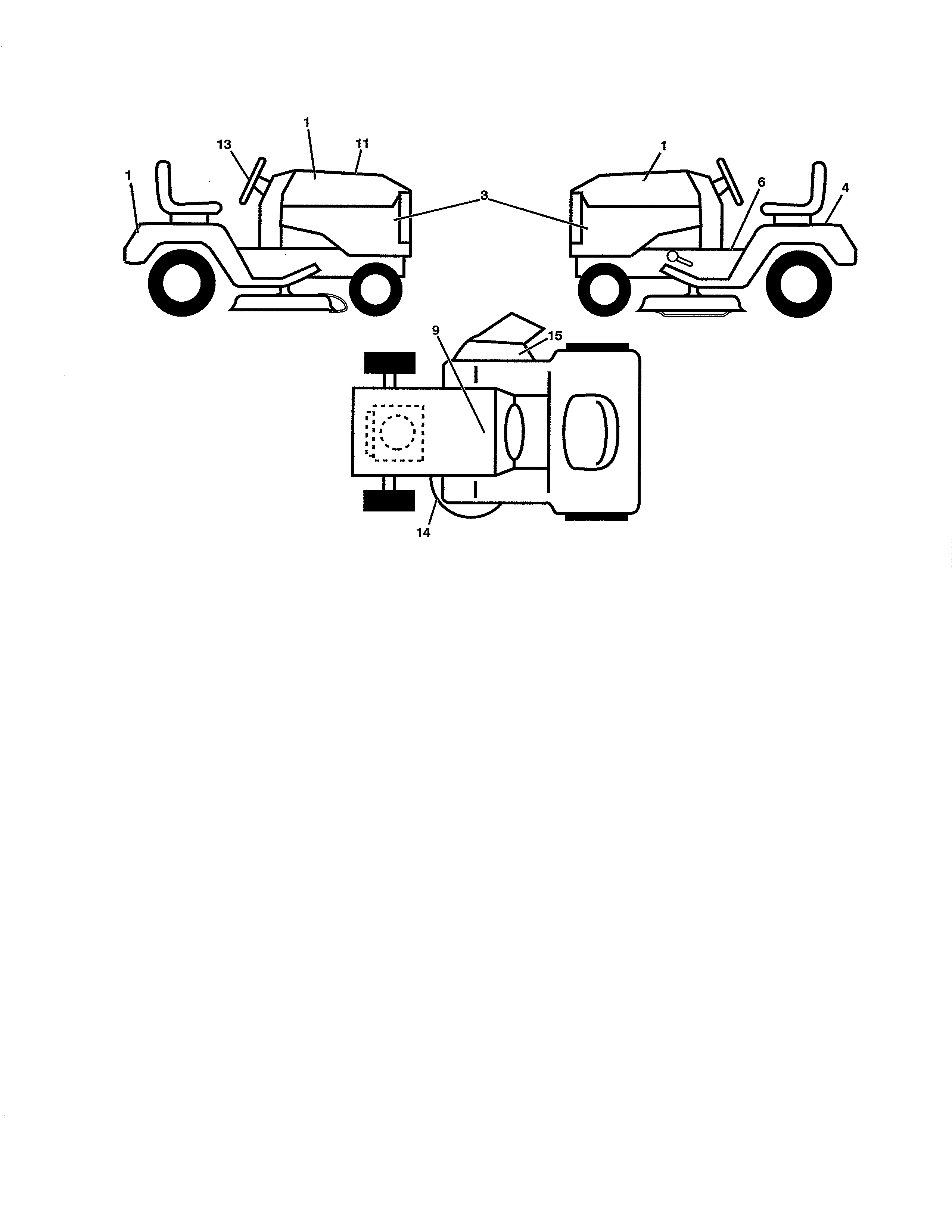 Dixon D22KH46 (96046001200) decals diagram
