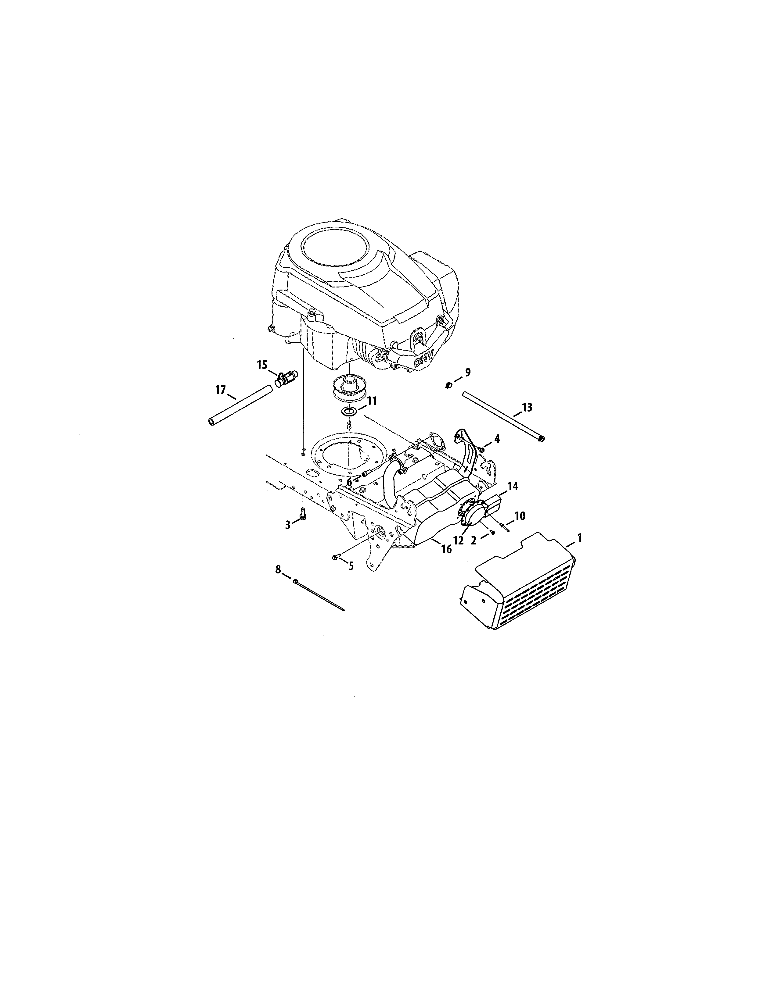 MTD 13RN772G029 kohler courage diagram