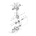 MTD 13AJ771G713 drive shaft/differential diagram