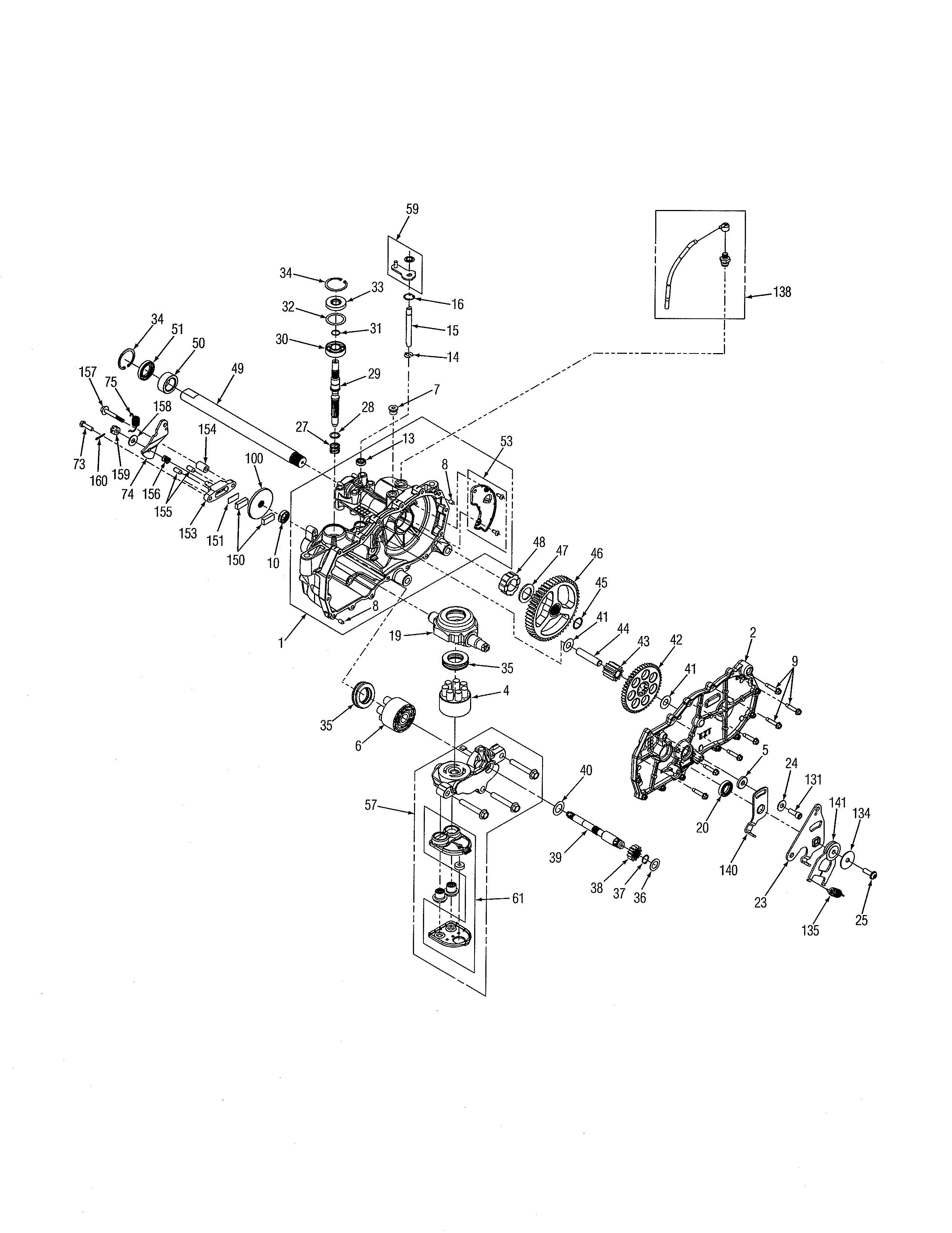 Cub Cadet 17AF9BKP756 rh transmission diagram