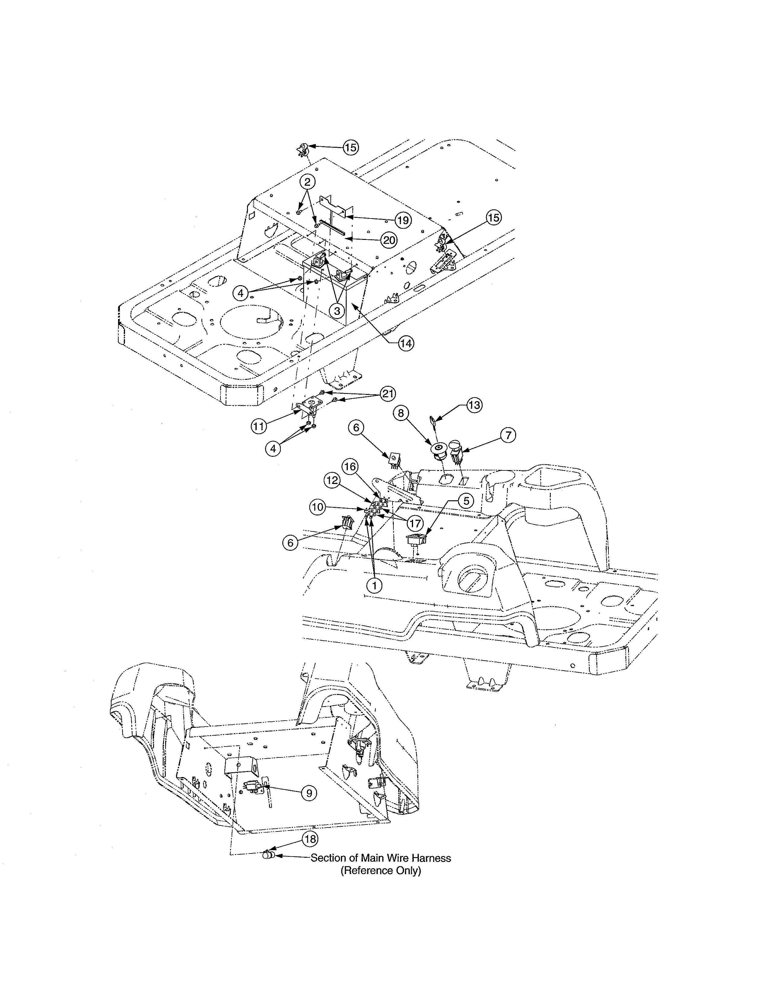 Cub Cadet 17AI2ACP756 electrical diagram
