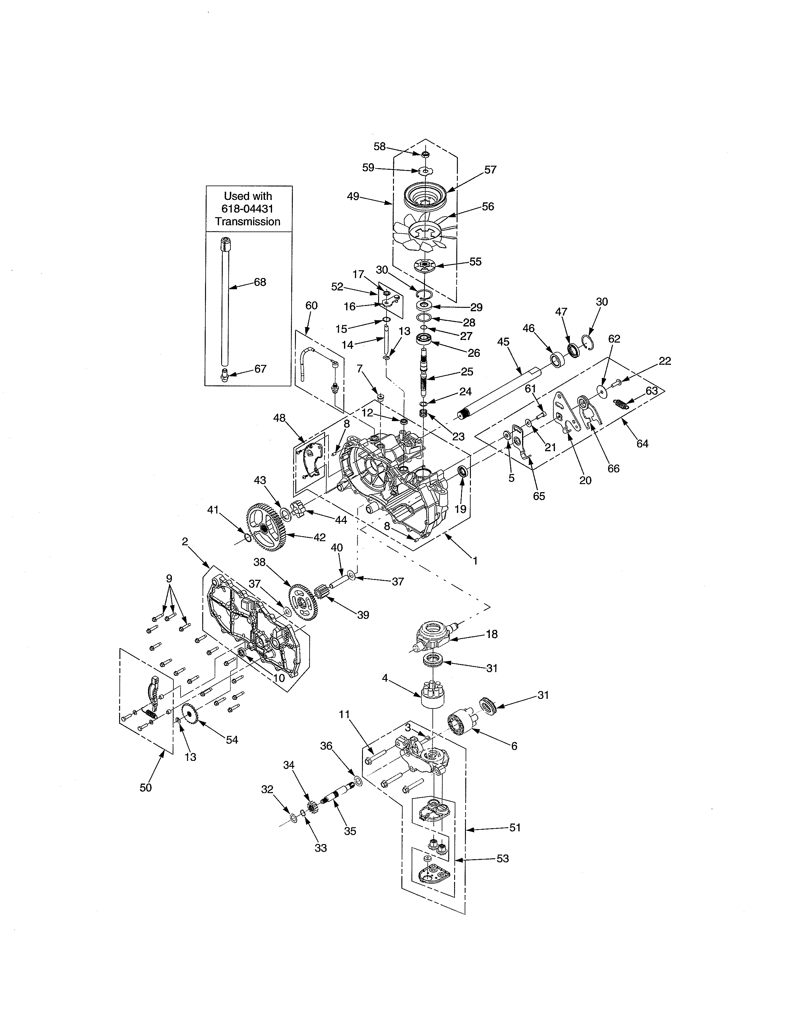 Cub Cadet 17AI2ACP756 lh transmission diagram