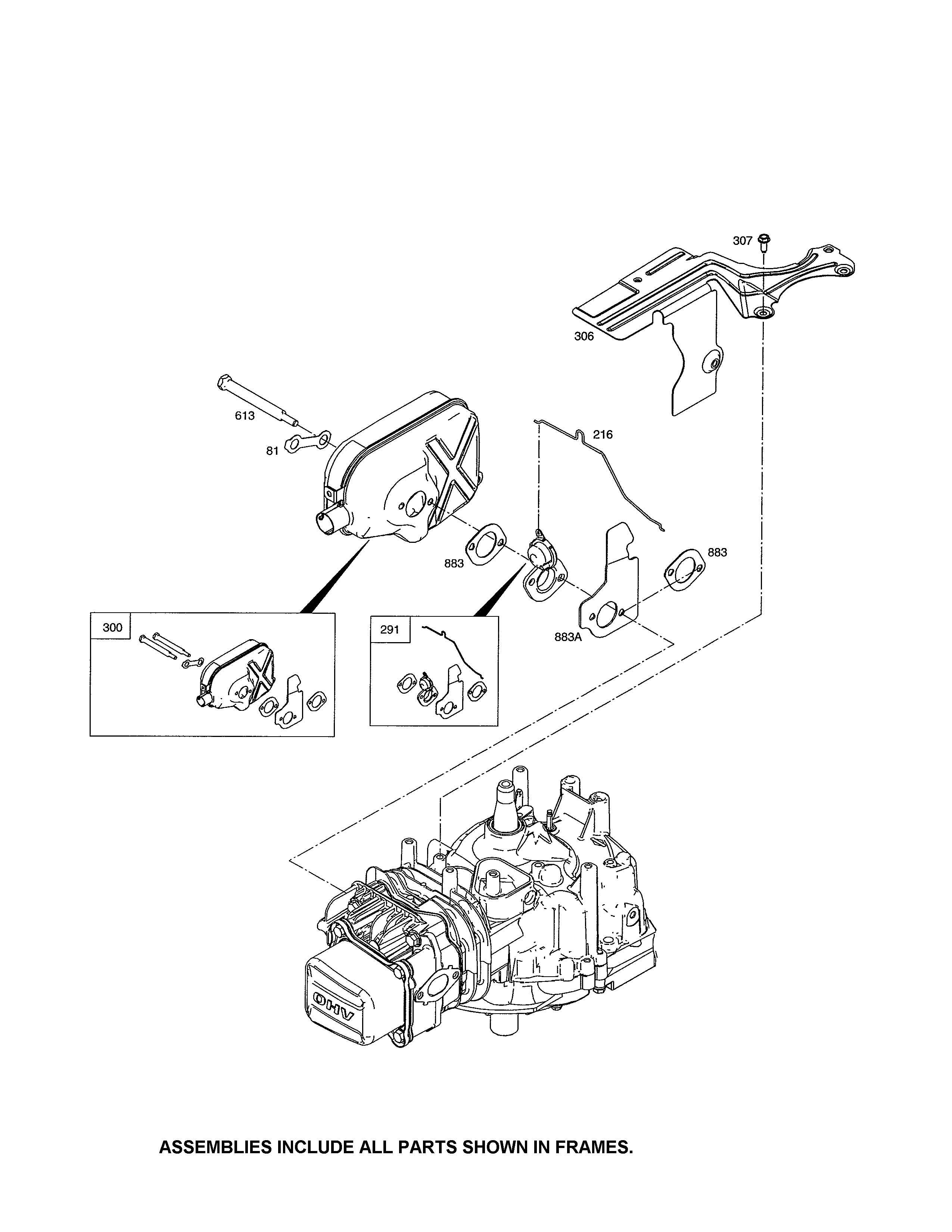 Craftsman 247887761 muffler diagram