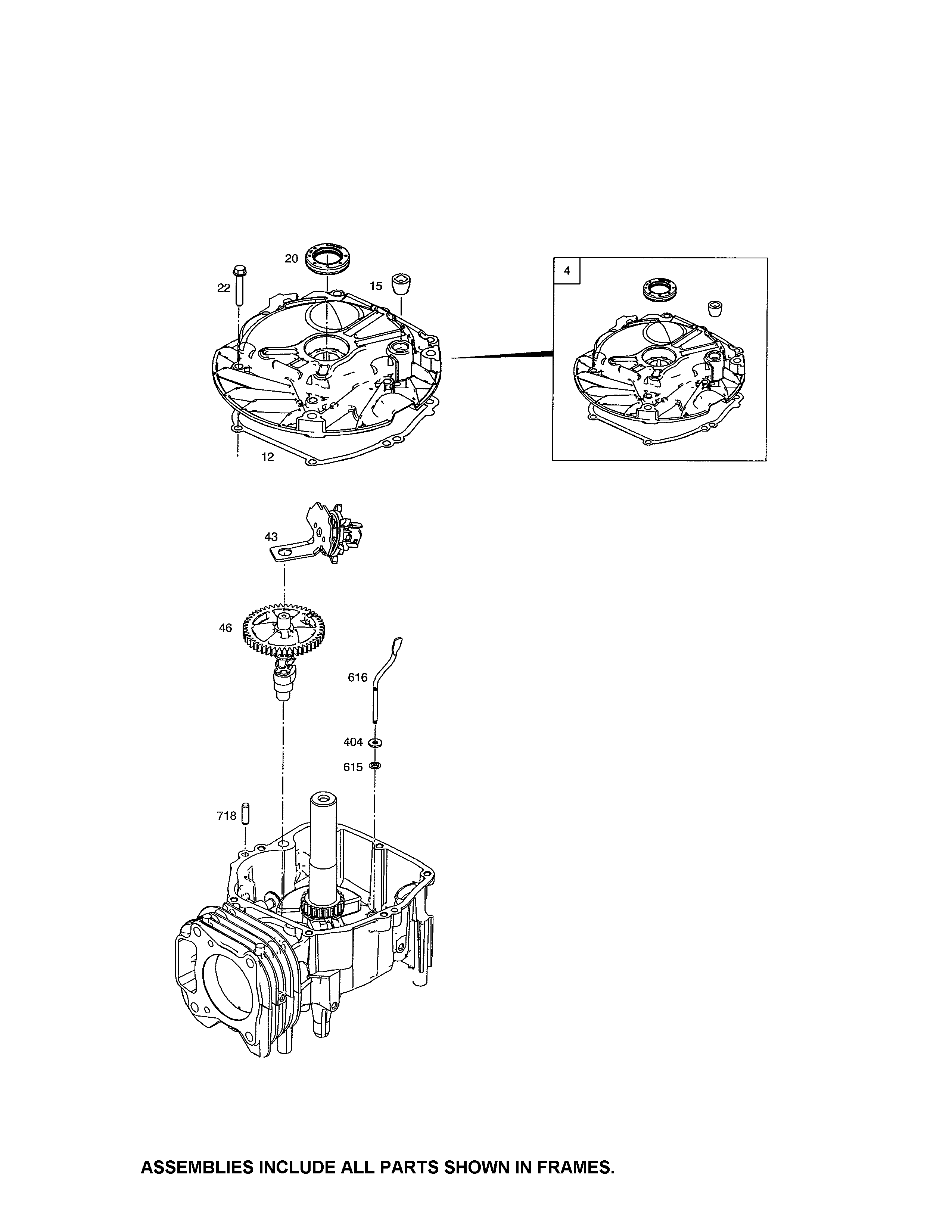 Craftsman 247887761 sump-engine diagram